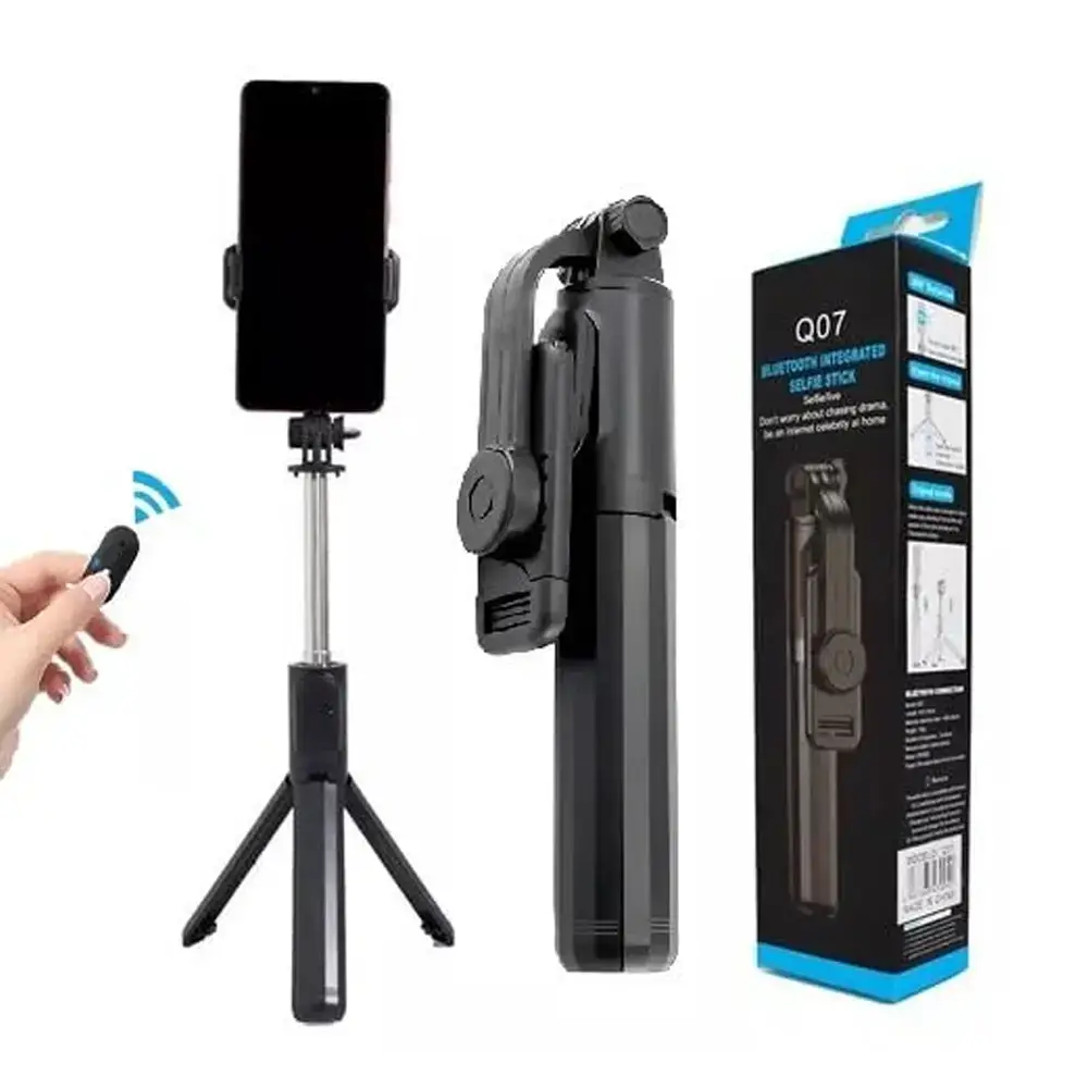 Q07 Selfie Stick | 3-in-1 Bluetooth Tripod with Remote