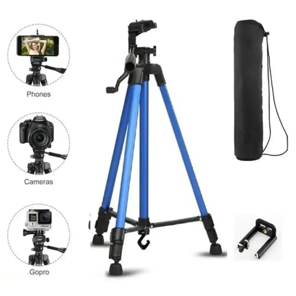3366 Tripod Stand | Adjustable Tripod for Camera & Smartphone