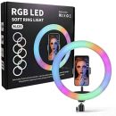 RGB LED 10inches Soft Ring Light 26cm-MJ26