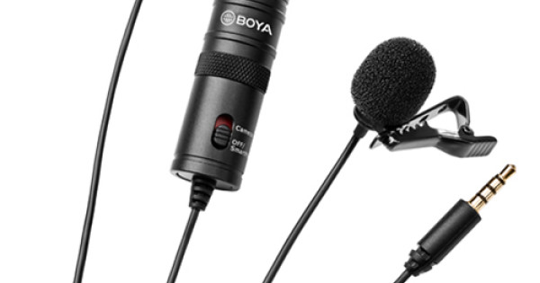  BOYA BY-M1 Copy | Lavalier Microphone (Clip-On, Smartphone/DSLR/PC)