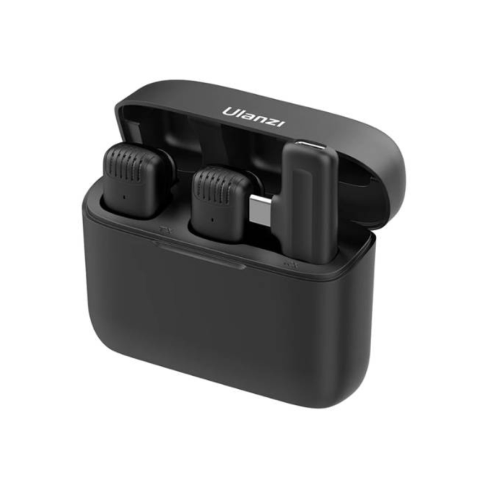  Ulanzi J12 Dual Wireless Microphone for Android with Type-C Charging Case
